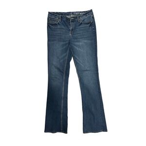 NY & CO Curvy Bootcut Medium Wash Jeans | Size 10 TALL